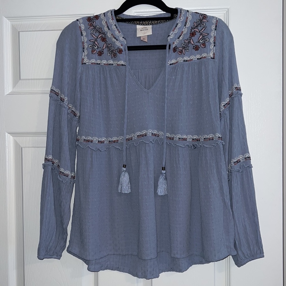 Knox Rose boho-style flowy top, size XS
